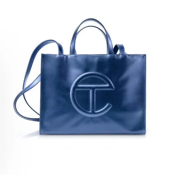Telfar Cobalt Blue Shopping Bag Medium - Picture 1 of 5